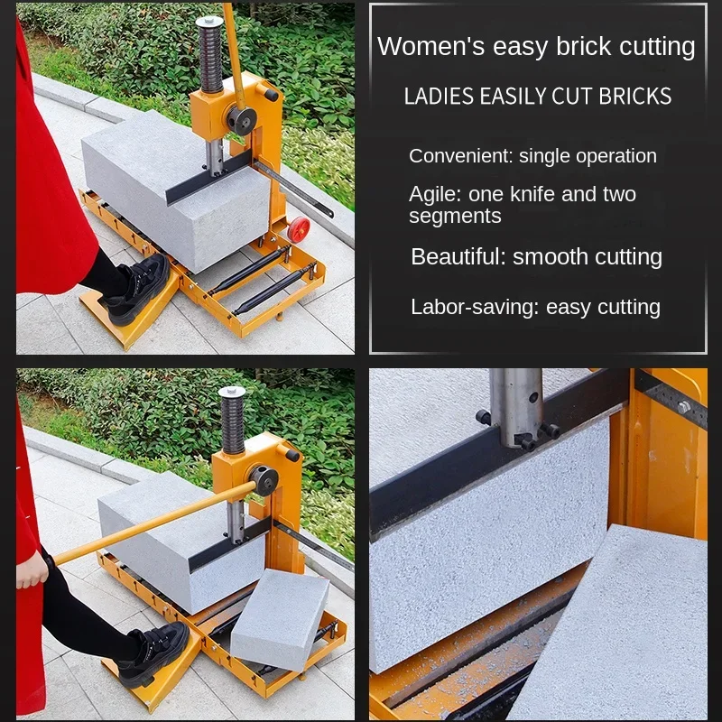 Air block lightweight foam permeable brick manual electric vertical bread cutting hand saw laying new environmental protection