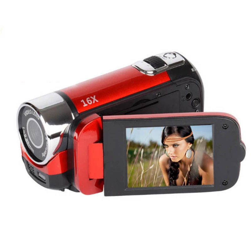 1080P digital camera 16 million pixel 16X Digital Zoom Camera Vlog Video Camera 270 Degree Rotation Screen Full HD DV Camcorder