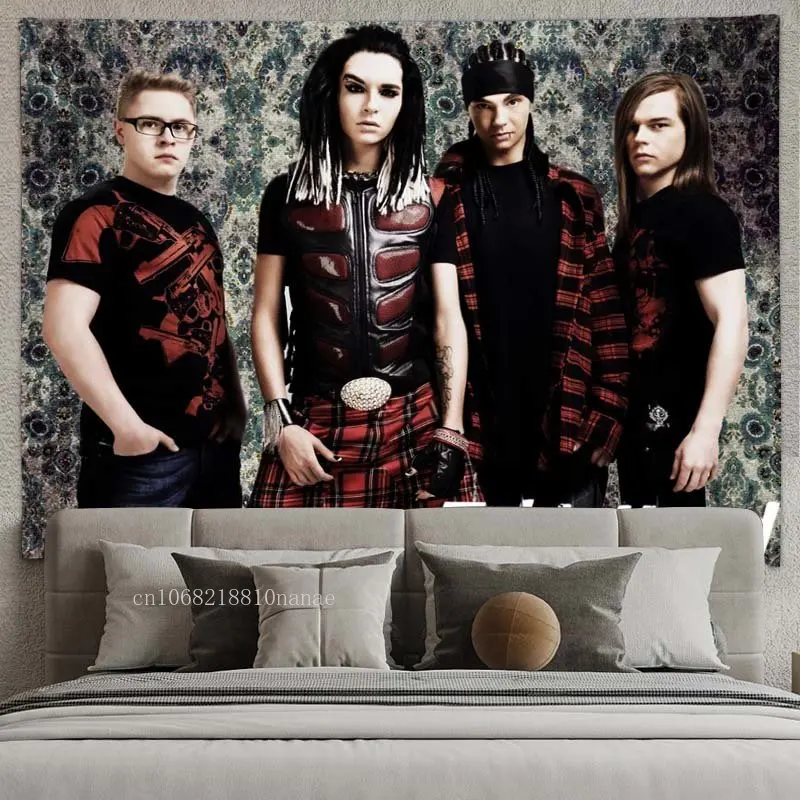 Tokio Hotel Poster Funny Decor Home Wall Art Room Decoration Vintage Painting Print Mural Modern Picture Home Room Decor