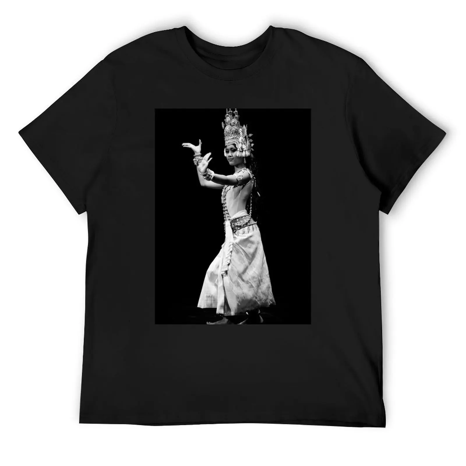 Cambodian Dancer - Aspara Khmer - 07 T-Shirt designer shirts aesthetic clothes blanks summer top mens shirts graphic tee