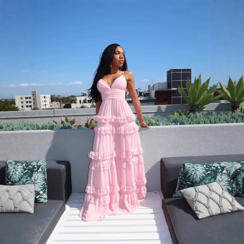 

Сексуальное летнее платье больших размеров с эффектом похудения, расшитое, без бретелек, с высокой талией, V-образным вырезом, на молнии