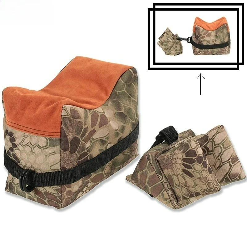 

Unfilled Outdoor Hunting Sniper Shooting Bag Gun Front Rear Bags Rest Target Stand Rifle Support Sandbag Bench