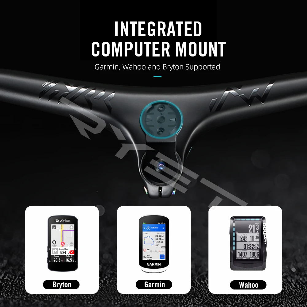 RYET Integrated Ultralight Headset Top Cap MTB Bike Headset Cover With Computer Mount Gramin Bryton Wahoo Ultralight Stem Cap