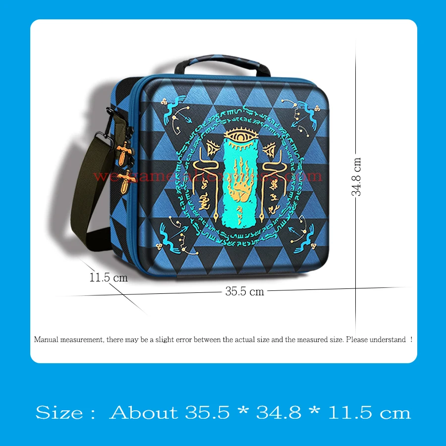 Carrying Storage Case Large Capacity Bag Protective Shell for Nintendo Switch Oled Fitness Ring Adventure Game Accessories