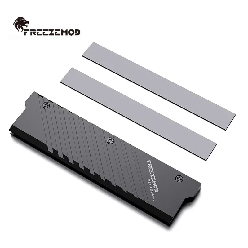 FREEZEMOD Full Aluminum Memory Water Block Cooling Used for DDR4 DDR5 RAM Armor Vest Support GEN 5 Memory Heat Sink MEO-PMOAB-G