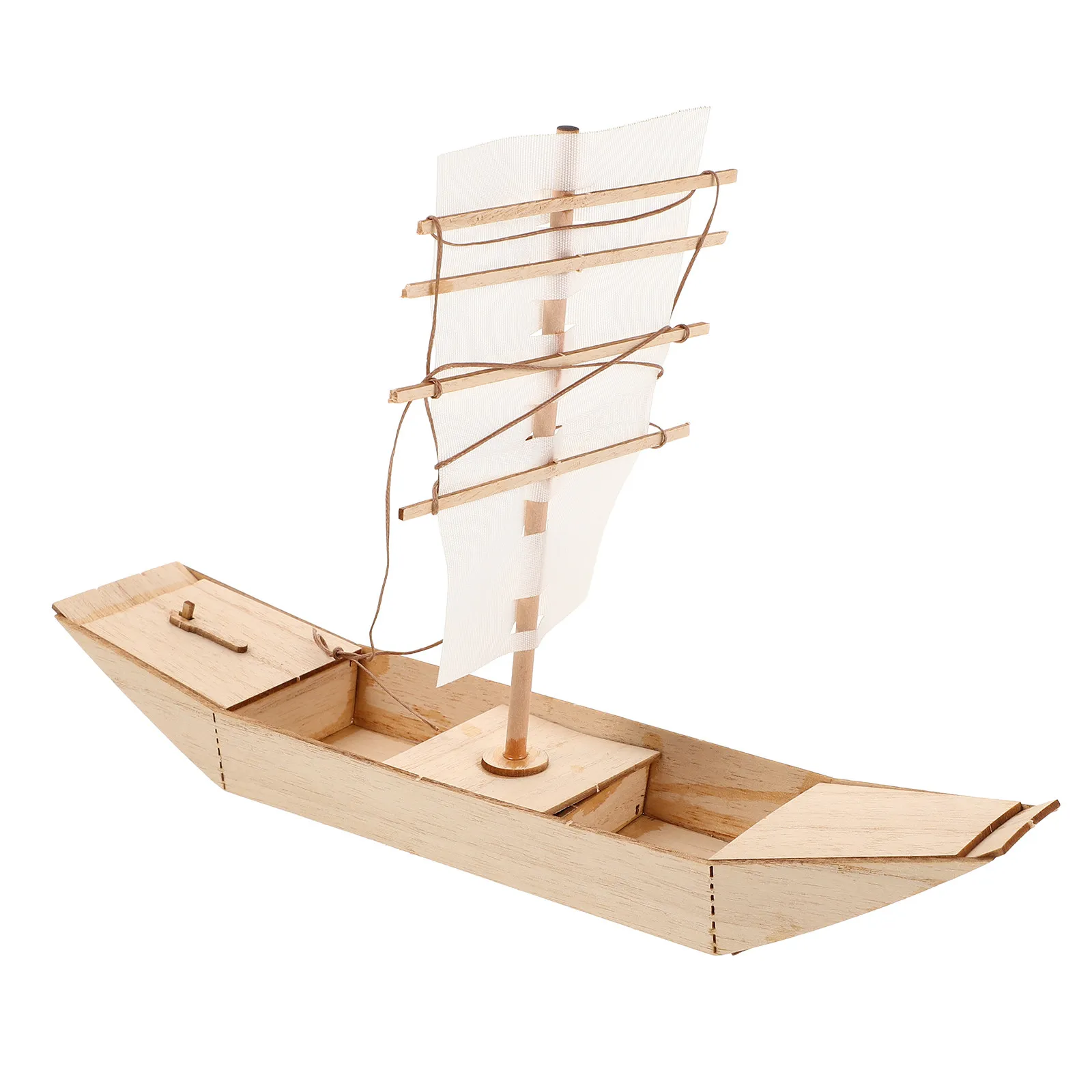 

Деревянный набор для сборки парусника своими руками: неокрашенный миниатюрный деревянный конструктор-головоломка для домашнего декора и обучения