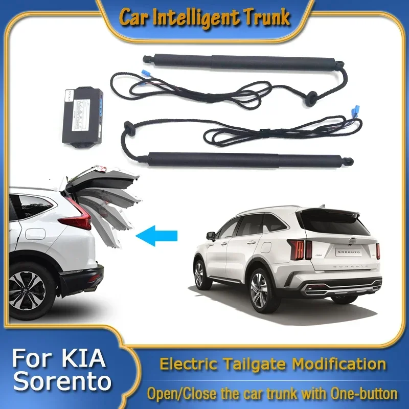 

For KIA Sorento MQ4 2020~2024 Car Power Trunk Intelligent Tail Gate Lift Strut Opening Electric Suction Tailgate Modification