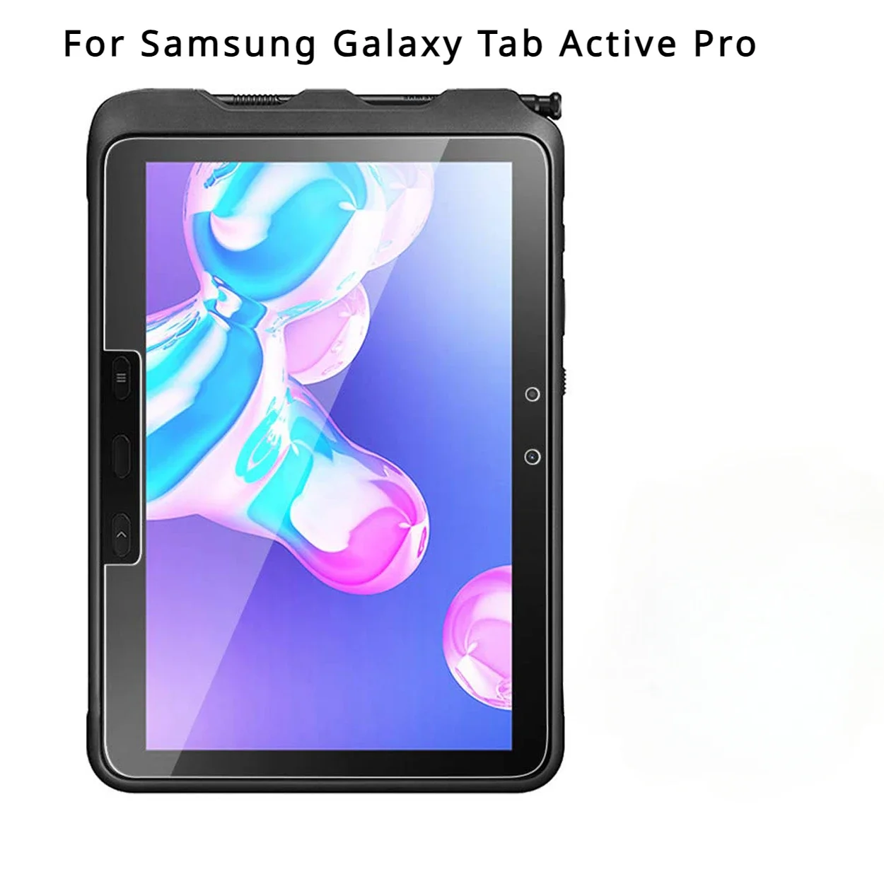 1/2/3PCS Screen Protector for Samsung Galaxy Active Pro 2019/Active4 Pro 2022 10.1 Tempered Glass SM-T545/T547/T636