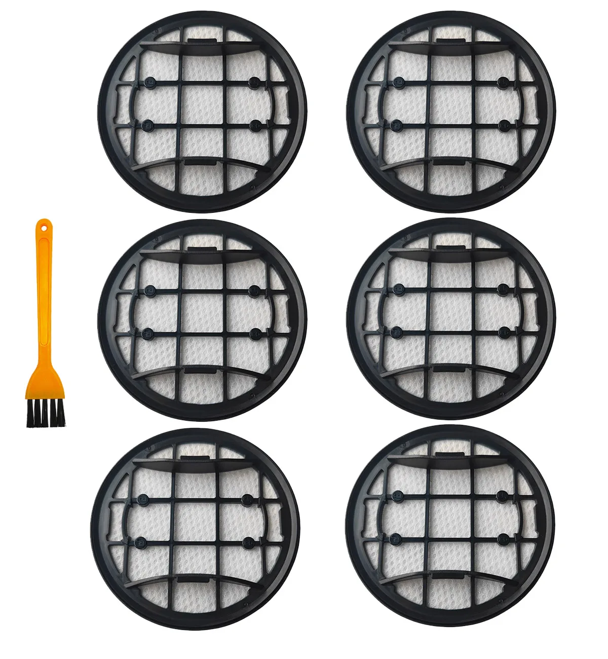 Washable Foam Filter and Inlet Filter for Philips VC7000 VC8000 Series XC7053 XC7055 XC7057 XC8055 Vacuums Replacement Parts