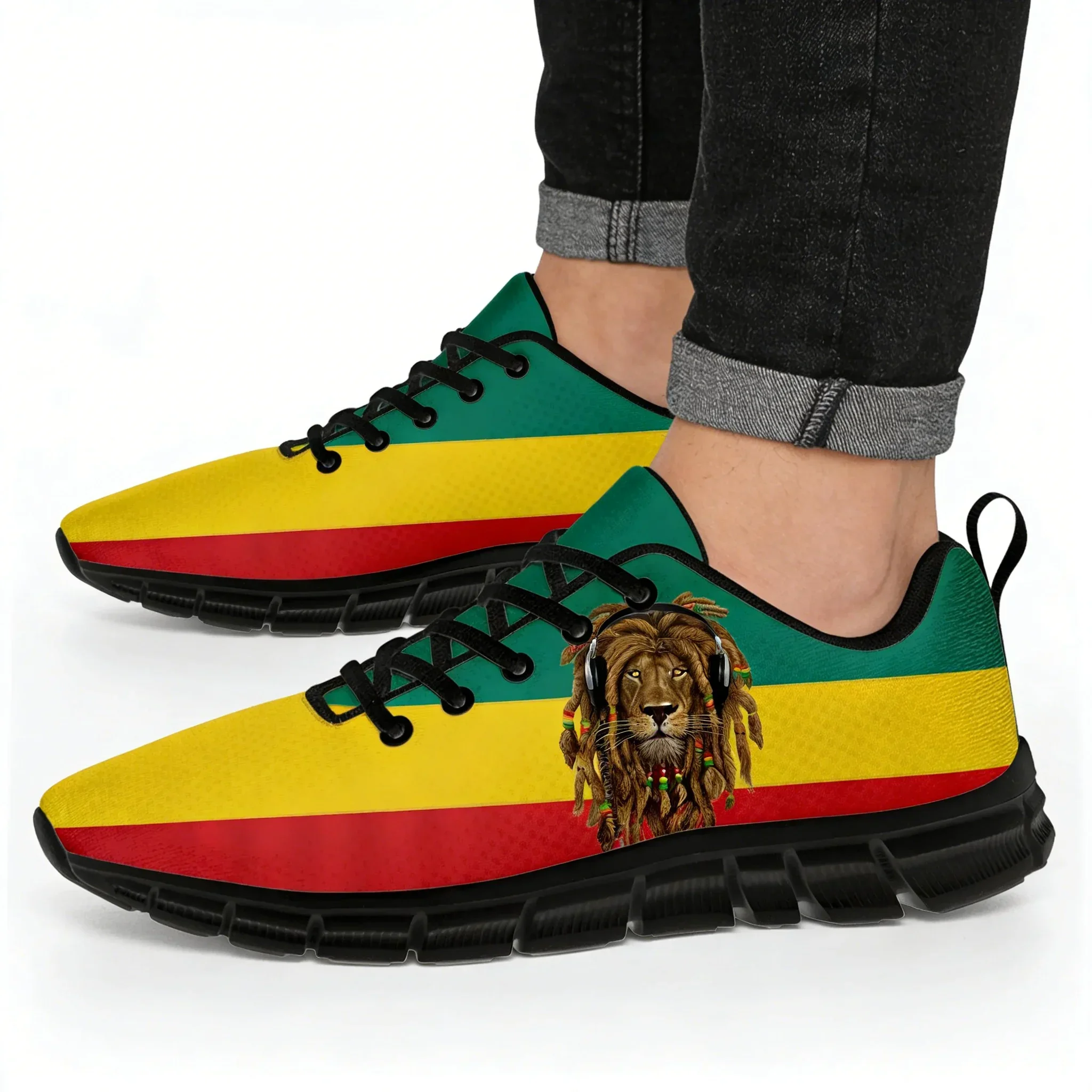 

Спортивная обувь Rastafari Lion of Judah - удобные кроссовки унисекс для мужчин и женщин