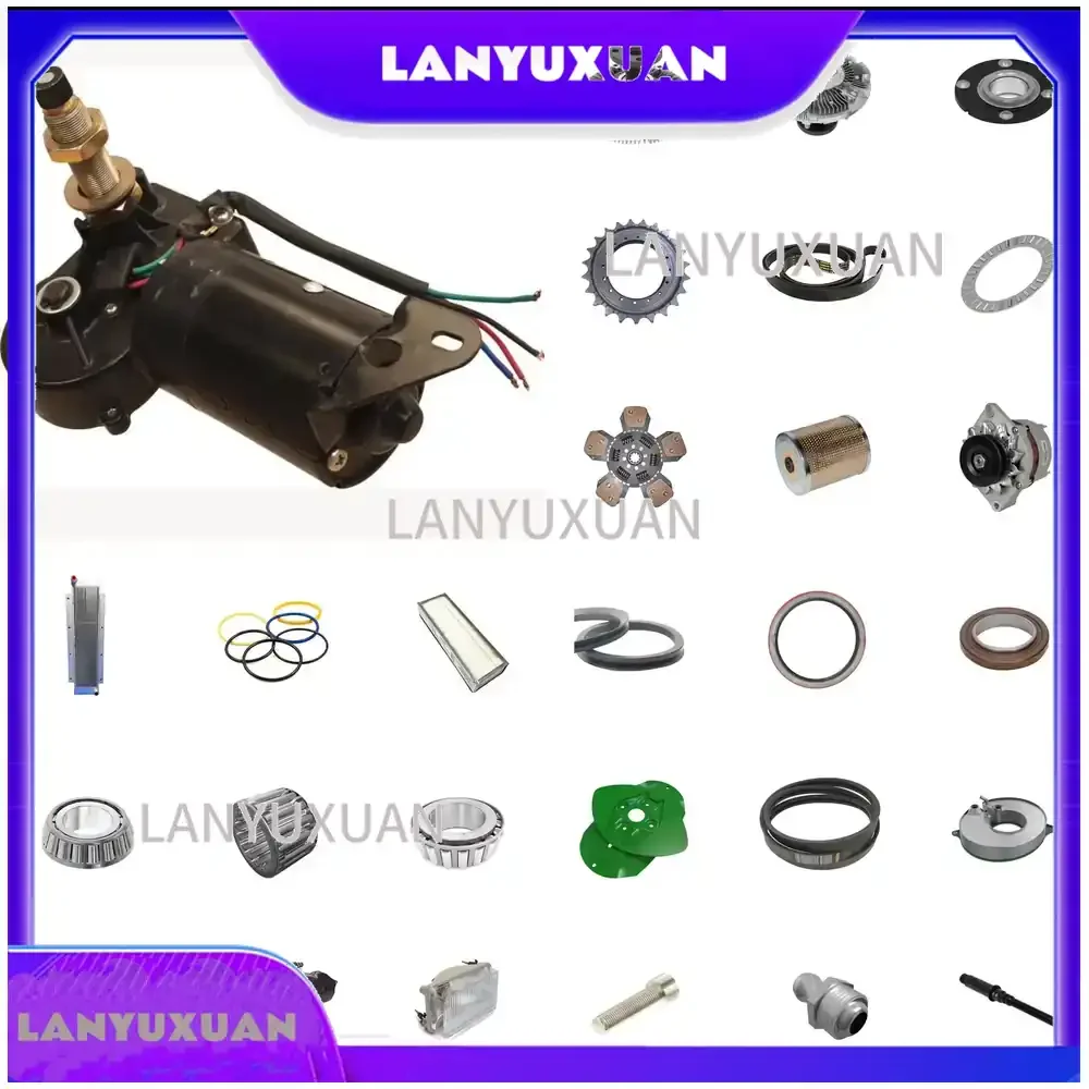 Tractor Windshield Wiper Motor RE58851 for 3020 4020 4400 4420 6600 5200 5400 Agricultural Machinery Tractor Parts Farm