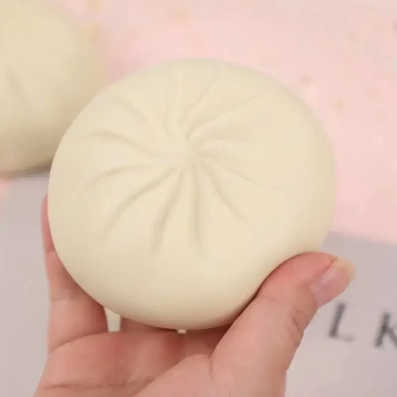 2pcs/set Creative Fake Buns, Simulated Craft, Bun Shape, Ventilated Pressure Relief Ornament, Slow Rebound