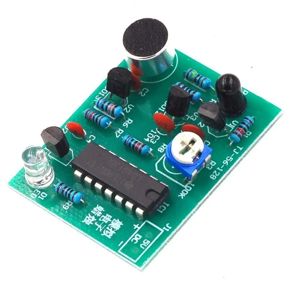 Kit de bricolage Module bougies électroniques analogiques + contrôle de soufflage Simulation bougie Suite Trousse minuterie Componentes Eletronico