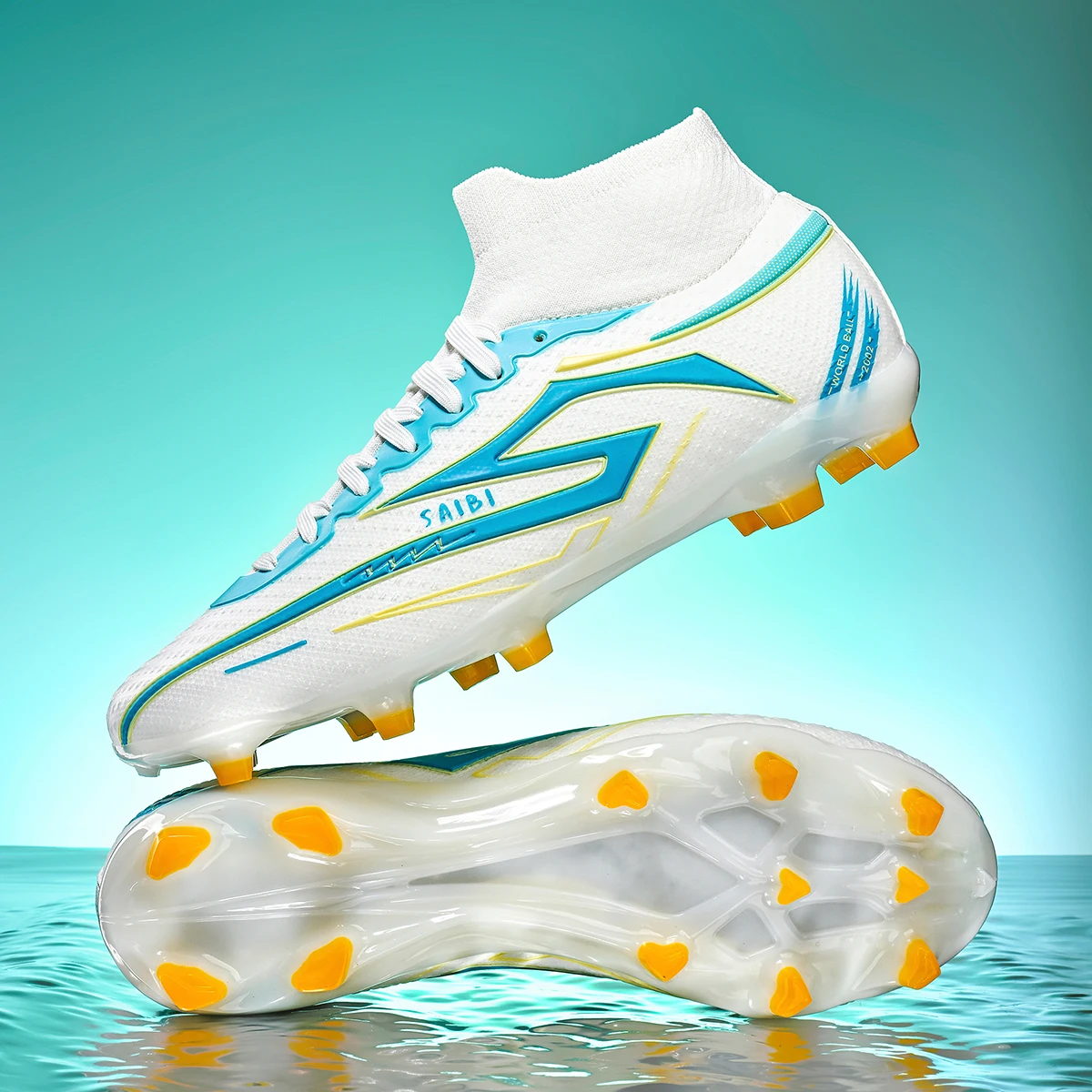 

Новые мужские футбольные бутсы для травы, профессиональные футбольные бутсы унисекс, тренировочные спортивные дышащие популярные женские кроссовки высокого качества