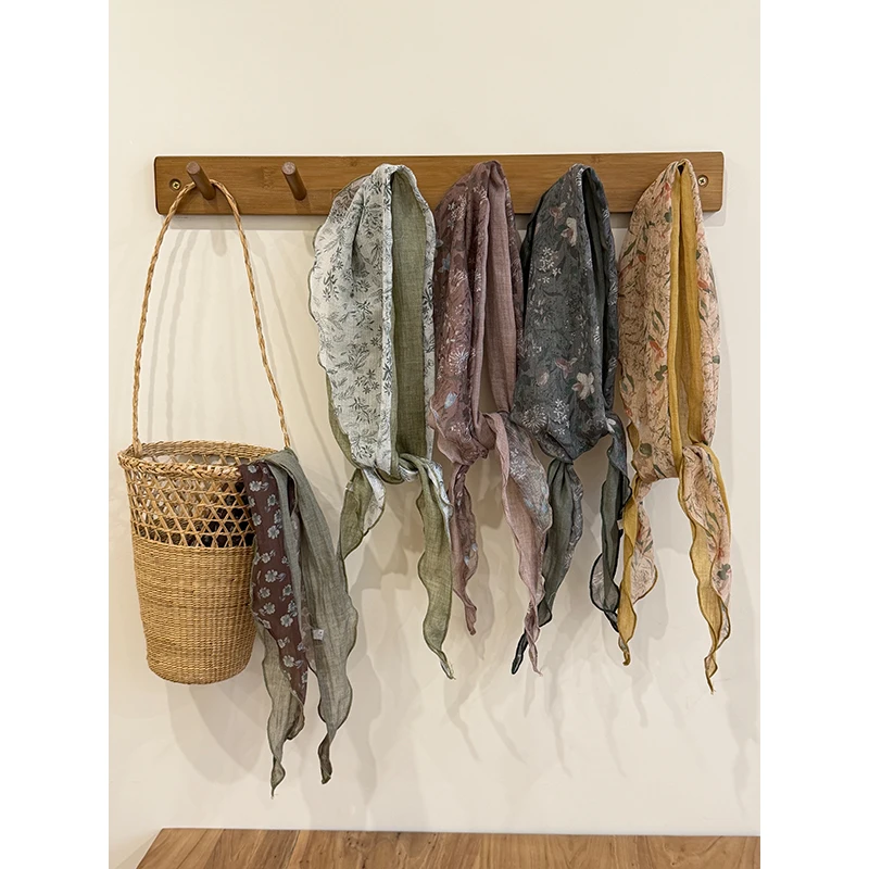 lenco-triangular-floral-doce-estilo-coreano-fino-de-verao-versatil-com-laco-pequeno-estilo-florestal-multifuncional-floral-bo