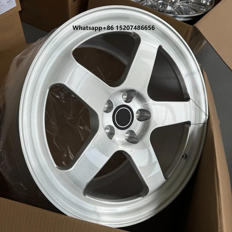 Customized New 17-24 Inch Sport Forged Car Wheels 5*120 5*108 5*112 5*114.3 Hole Spacing Polished Aluminium Alloy