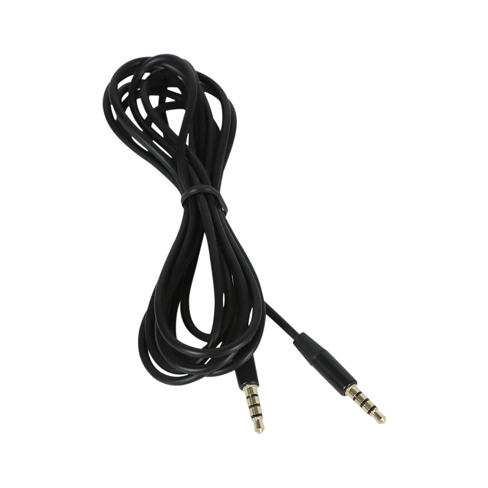 3.5 to 3.5mm Jack Audio Extension Cable Male to Male Stereo Aux 4 Pole Cable Adapter
