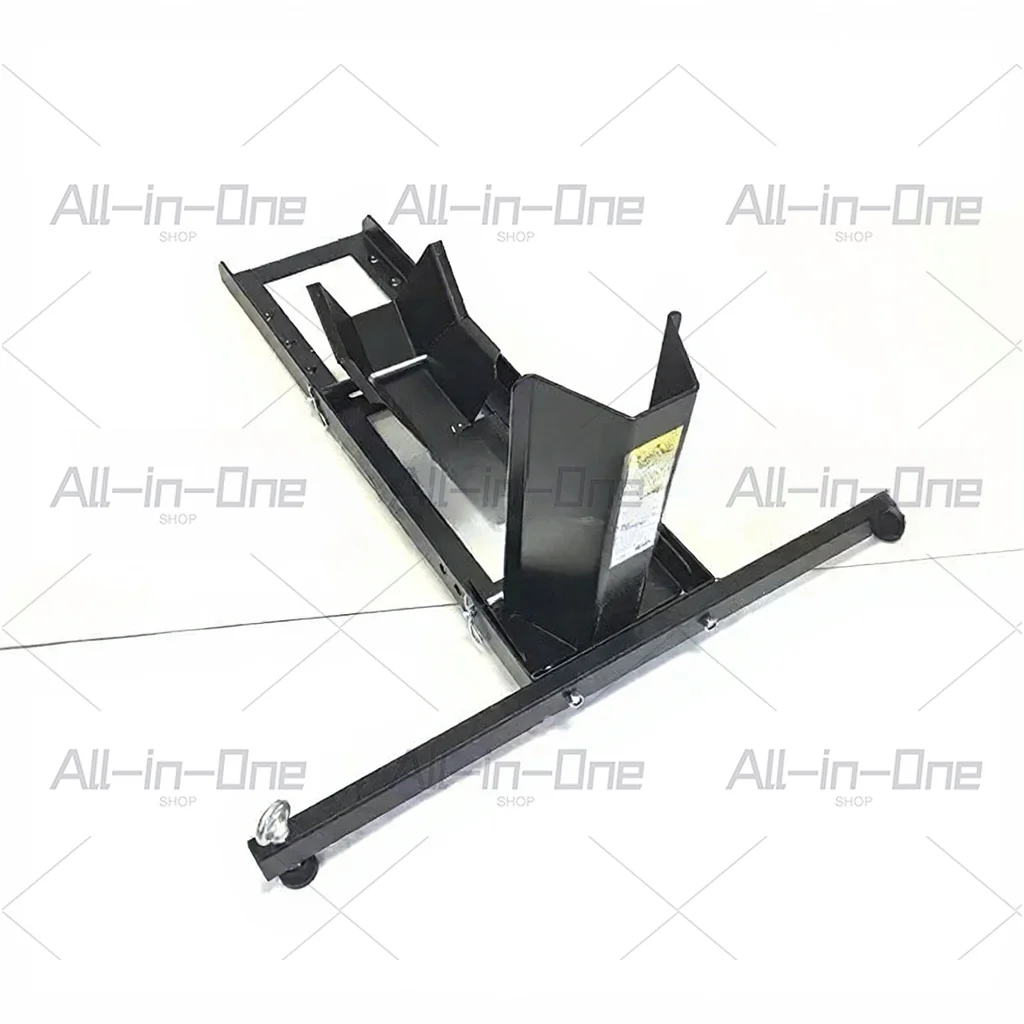 Motorcycle parking rack, motorcycle front wheel support frame, motorcycle parking bracket