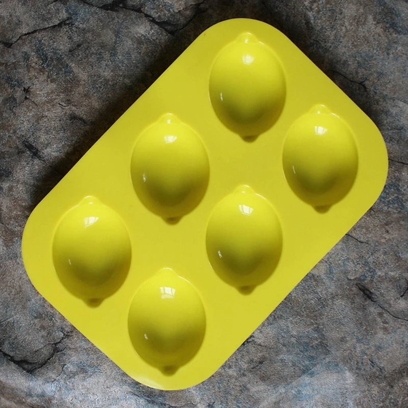 6 Cavities Cake Moulds Cupcake Pan Silica Gel Material Cake Pans Desserts Moulds Dropship