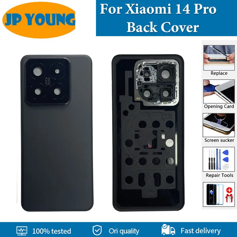 aaa-quality-new-back-battery-cover-for-xiaomi-14-pro-back-cover-rear-case-housing-door-for-xiaomi-mi-14pro-replacement-parts