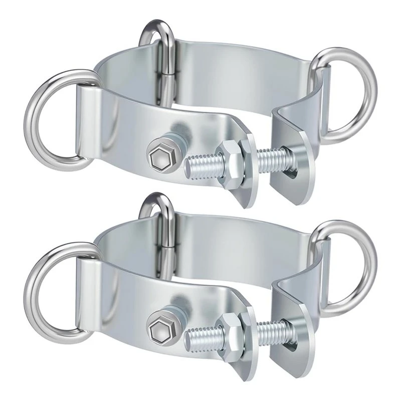 AB42-Metal Pole Clamps 2 Pcs 3.6