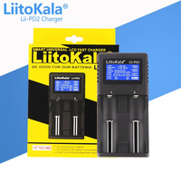 Liitokala Lii-PD2 Lii-PD4 LCD 3.2V 3.7V 3.8V 1.2V 25500 18650 18350 26650 20700 14500 NiMH Lithium LiFePO4 Battery Charger