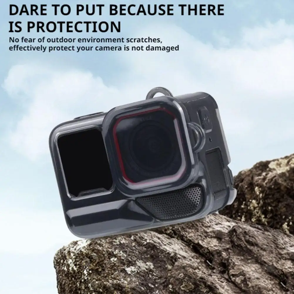 

TPU Protective Soft Case for Insta360 Ace Pro Anti-drop Anti-Scratch All-around Protector Cover For Insta360 Ace Pro Access E3K6