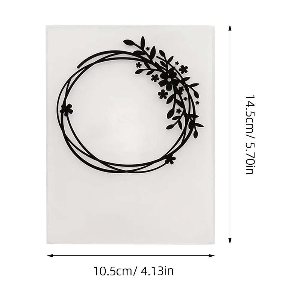 

Premium Embossing Template for DIY Scrapbooking Paper Art Sturdy Plastic Die Cuts for Making Invitations