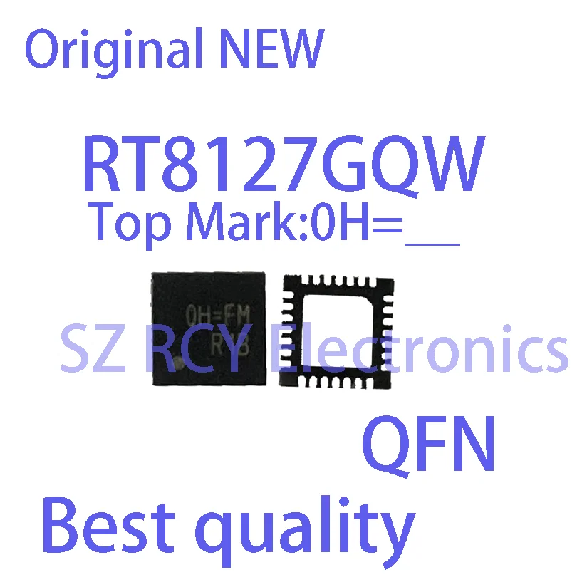 

(5 PCS)NEW RT8127GQW Top Mark 0H= OH= QFN Chipset