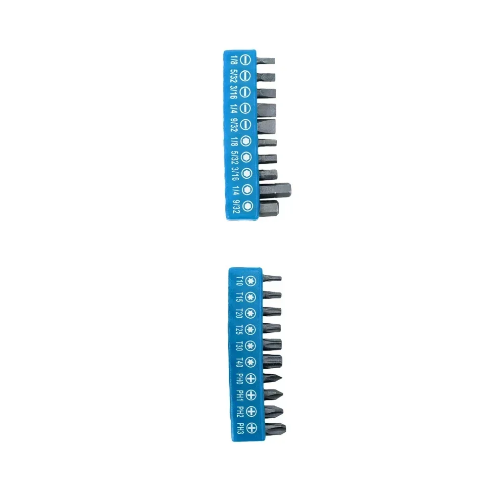 Kit di strumenti campione di alta qualità da 39 pezzi blu per scenari multipli