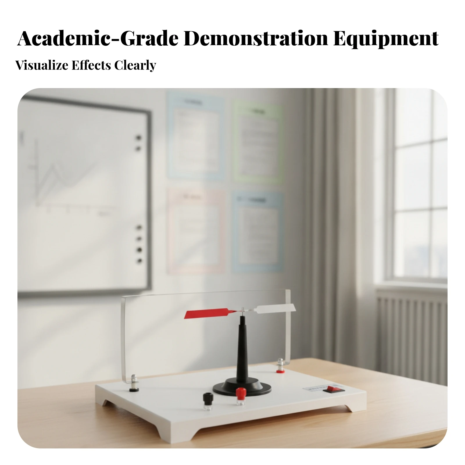 Oersted Experiment Demonstrator Interactive Oersted Experiment Apparatus Classroom Equipment Tabletop Kit Compact