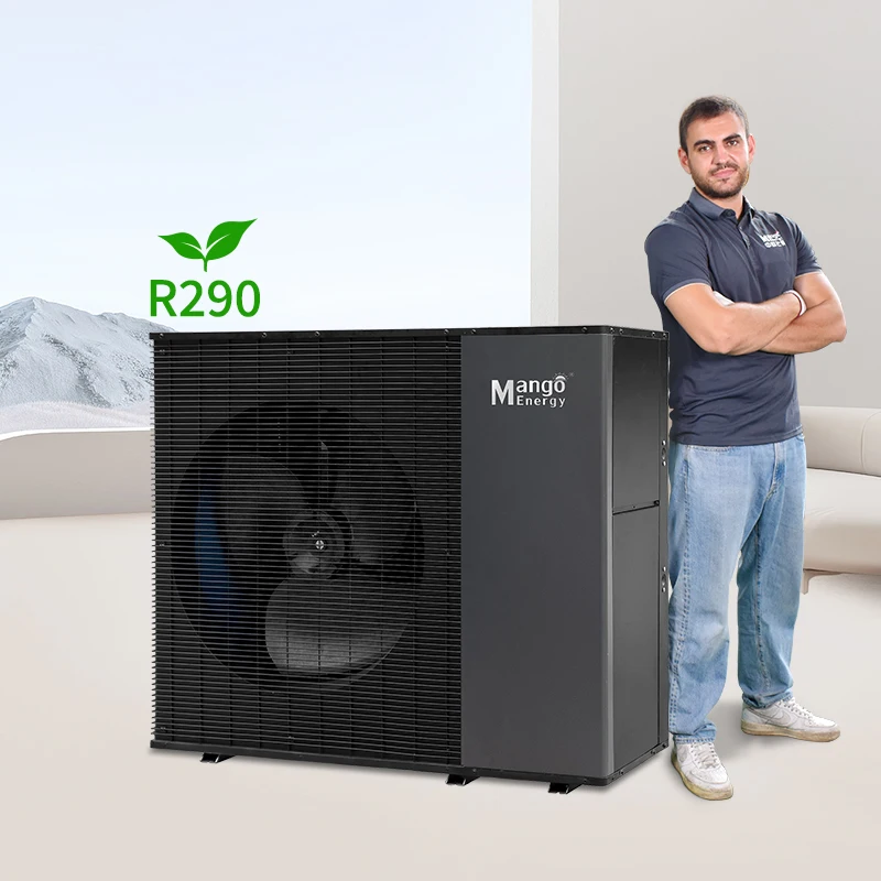 R290 75°C OEM 12kW  Full Dc Inverter air to Water Heat Pump Heating 5 Years Warranty with WiFi SG