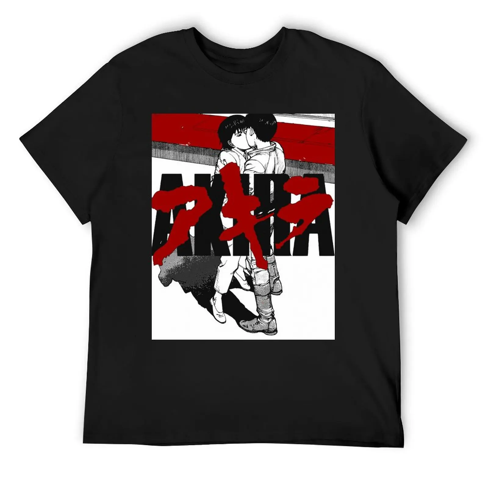 

Akira - Kaneda and Kei Kiss T-Shirt graphic t shirts anime tshirt graphic tee shirt anime figures black t shirts for men