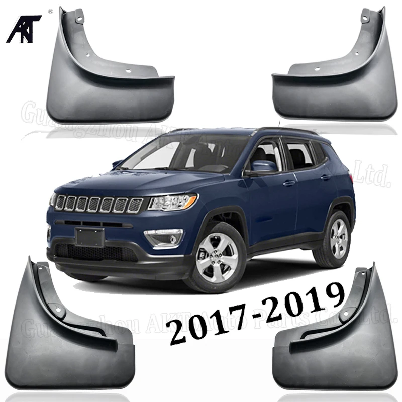 

Комплект литых автомобильных брызговиков для Jeep Compass 1,4 2017 2018 Брызговики