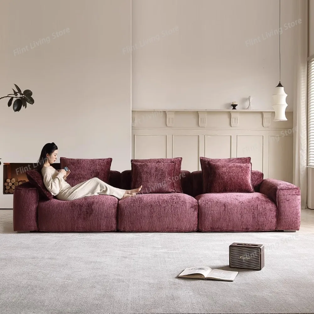 Luxury Nordic Sectional Sofa Comfortable Modern Living Room Furniture Elegant Design Small Apartment Muebles Trending Home Decor