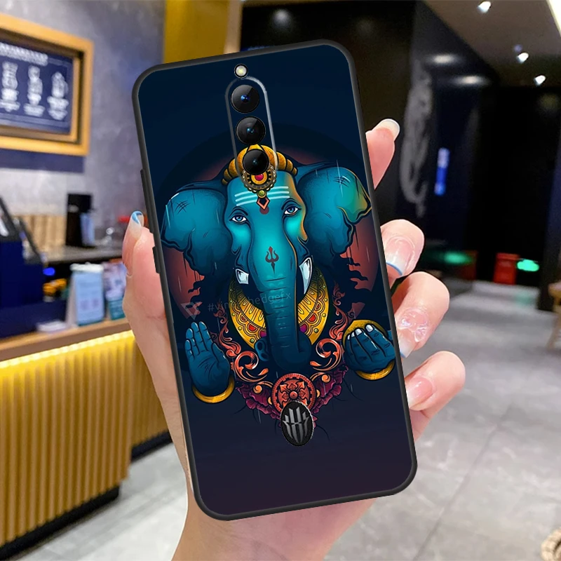 Ganesh Elephant God For Nubia Red Magic 8 Pro Phone Case For ZTE Redmagic 6 7 6S 7S 8S Pro 5S 5G 6R Soft Cover