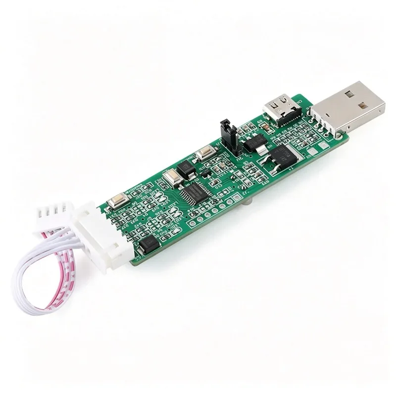 USB to Dual Serial Ports-STC-USB-TO-2 UART-TINY Module Core STC8H8K64U  Emulator Offline Downloader for STC32G Chip 51/251 MCU