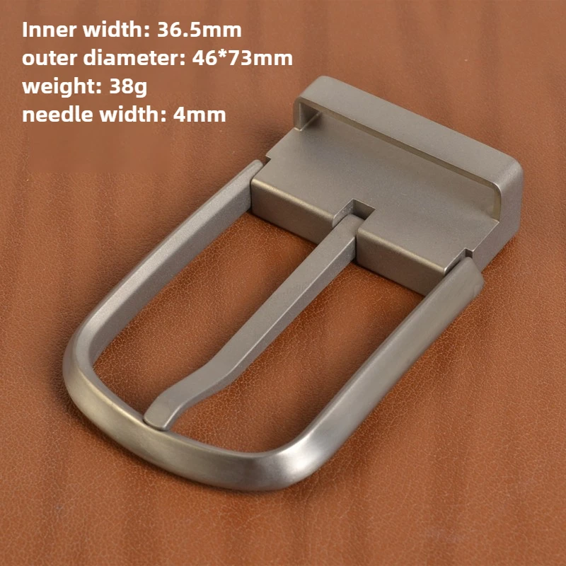 36 مللي متر/38 مللي متر/40 مللي متر التيتانيوم النقي دبوس مشبك حزام رئيس المشبك-حزام الذيل كليب مشبك-التيتانيوم معدن الصدأ واقية حزام مشبك