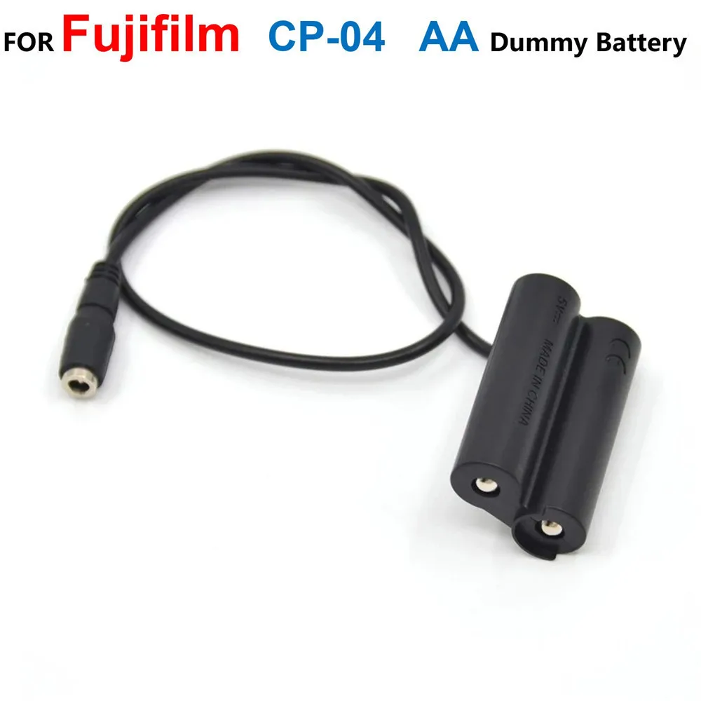 

CP-04 CP04 DC Coupler AA Dummy Battery Fit Power Adapter Supply For Fujifilm HS10 HS11 HS20EXR HS28EXR S6600 S6700 S6800 S1800