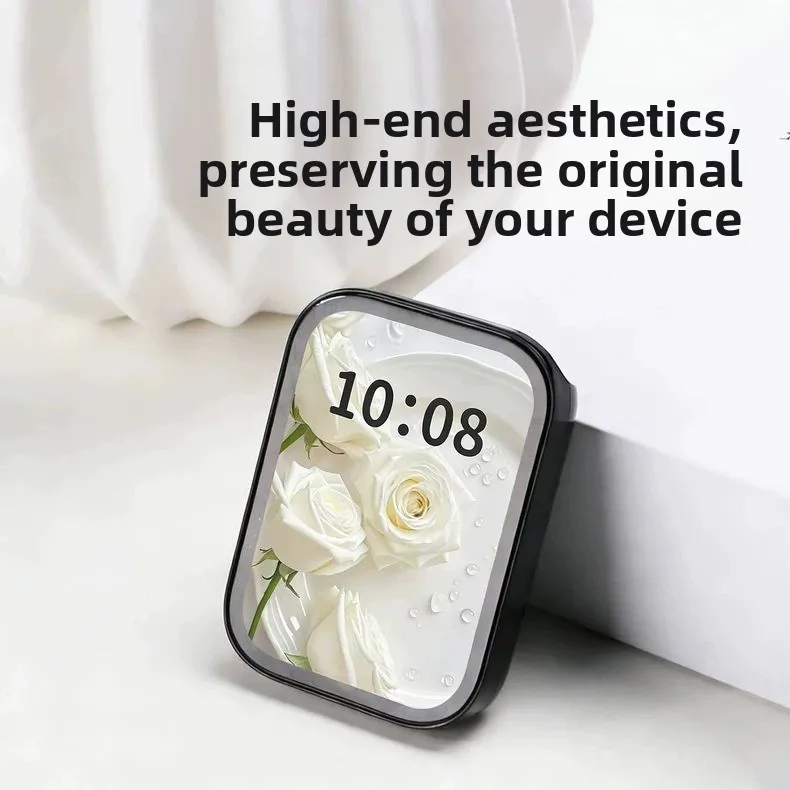 Glass Front Cover For Xiaomi Smart Band 10 Pro Screen Protector PC Frame Ultra-thin Tempered Glass Watch Cover For Xiao 10 Pro image 4