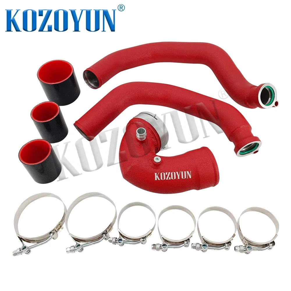 Intercooler Charge pipe Boost Pipe intake turbo pipe Kit For BMW S55 F80 M3 / F82 F83 M4 / F87 M2C