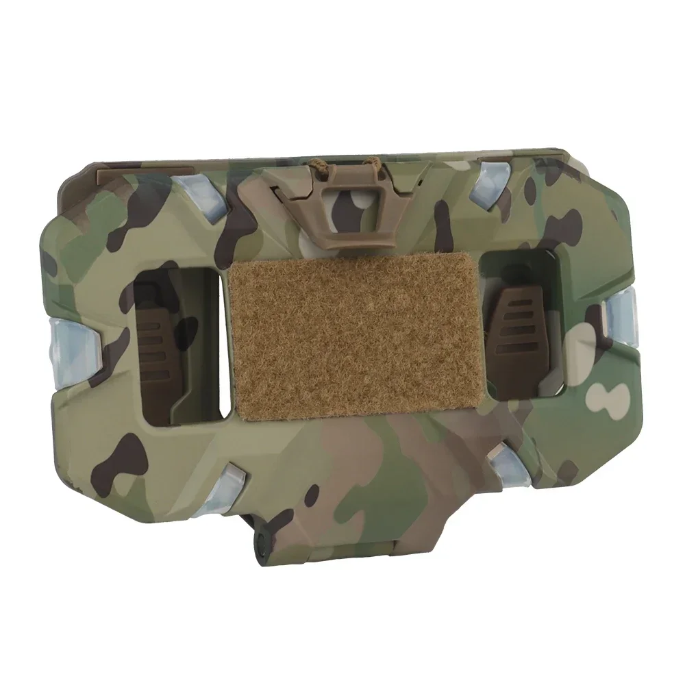 Tactisch MOLLE Opvouwbaar navigatiebord Tactisch Airsoft Legervest Borst Mobiele telefoonhouder Kaart Beheerderpaneel iPhone Sporttasje