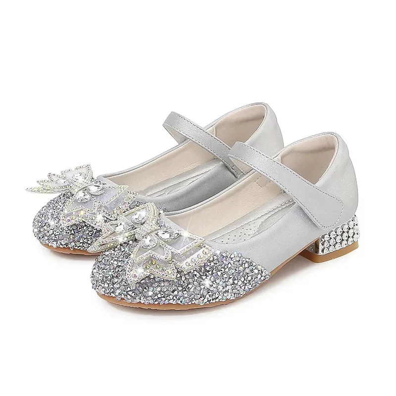 Spring Autumn Girls Mary Jane Princess Shoes Kids School Stage Shoe Casual Shoe Everyday Casual Shoe Children Soft-soled Loafers