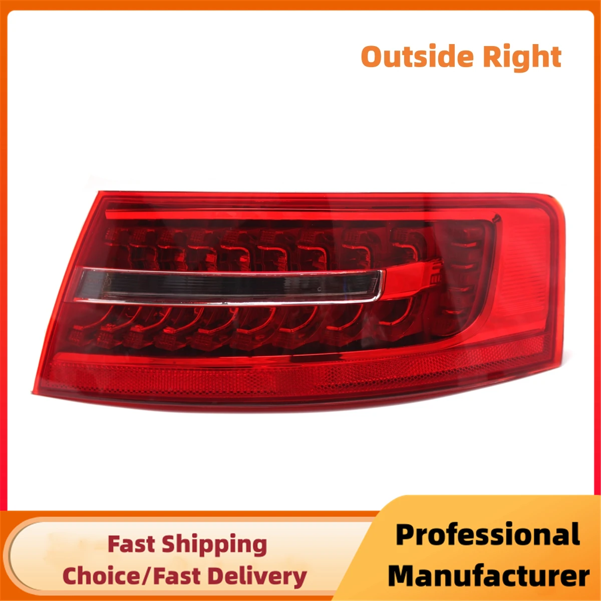 Voor Audi A6 C6 S6 RS6 Saloon Sedan 2009 2010 2011 LED Auto Achterlicht Remlicht Achter Richtingaanwijzer Stop lamp Montage