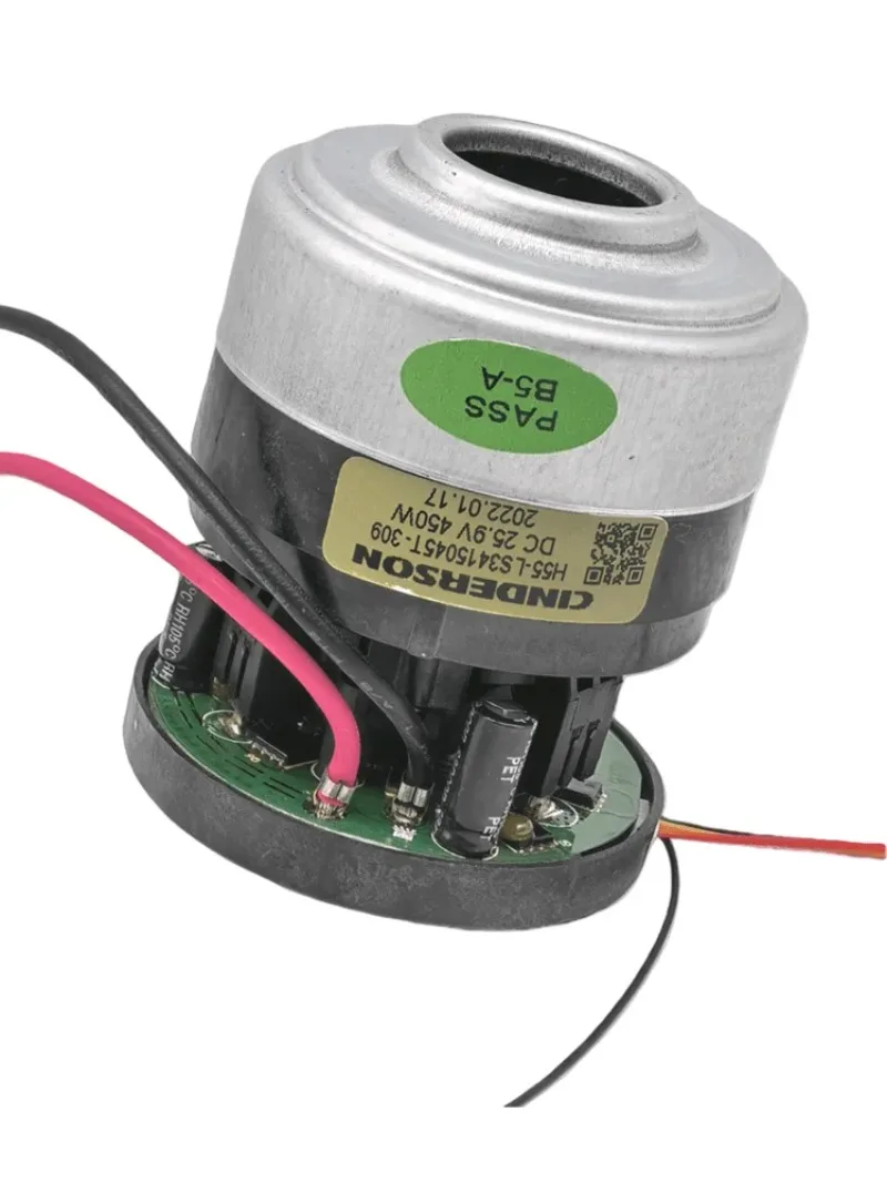 H55 DC 24 25.9V 28.8V 29.6V 450W Mocny odkurzacz 55mm z szybkim, bezszczotkowym wentylatorem — 2