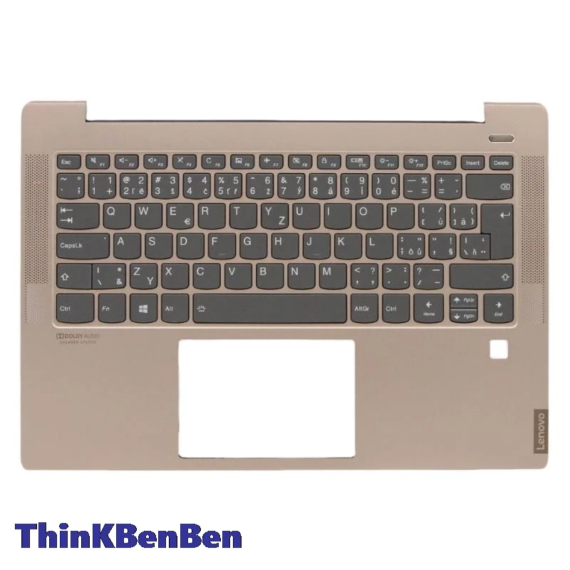 CZ Czech Copper Keyboard Upper Case Palmrest Shell Cover For Lenovo Ideapad S540 14 14IWL 14IML 14API 5CB0S17275