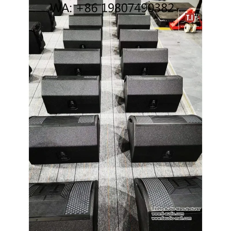 15 Inch Woofer Stage  Speaker High Fidelity Professional Studio Audio Equipment for Recording and Stage Use