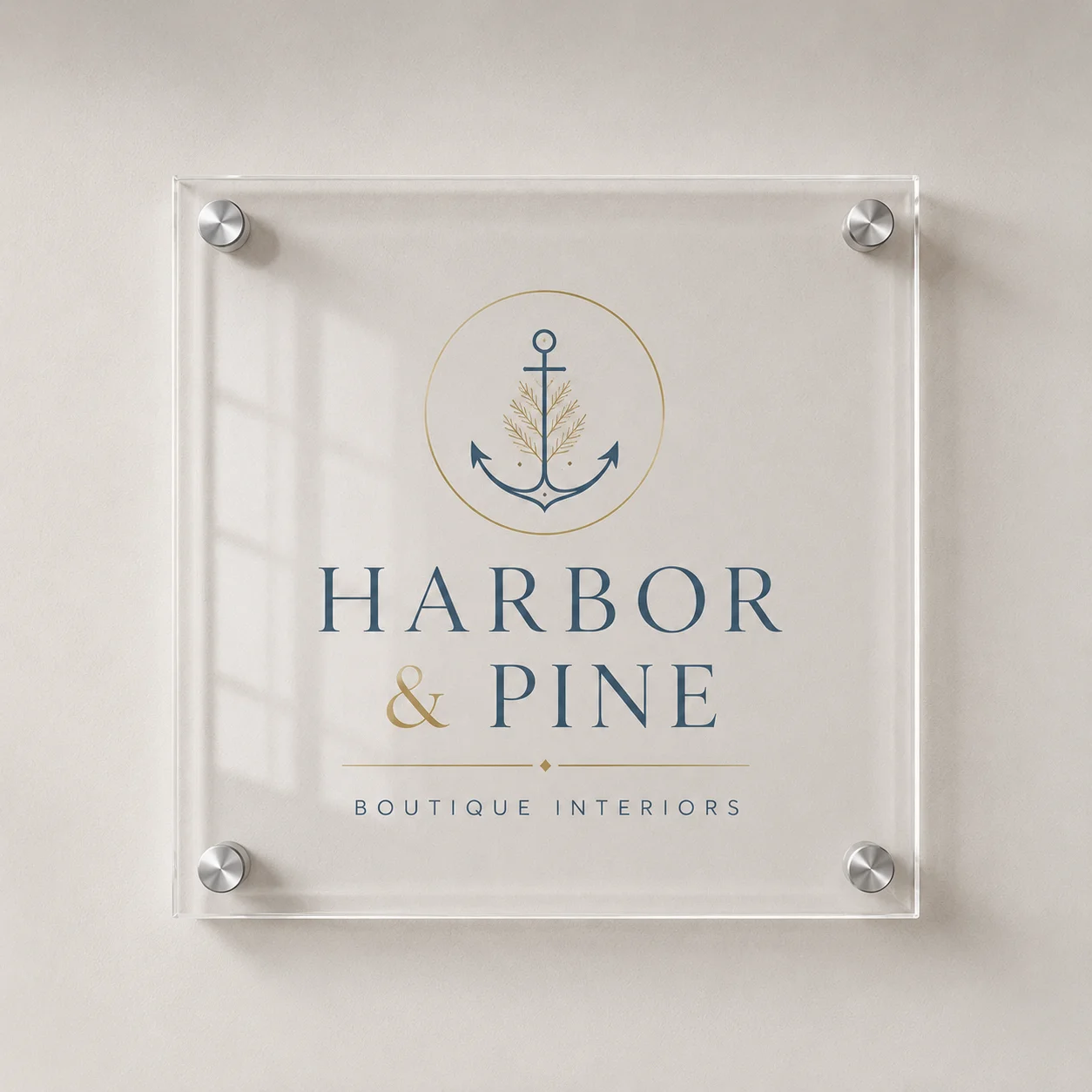 Custom Acrylic Business Sign Personalized Logo Wall Plaque for Office Salon Boutique Store Reception Company Branding Wall Decor view 5