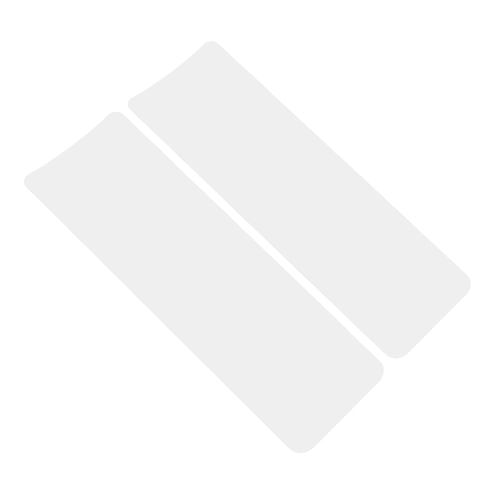 

2 Pcs Transparent Highlighting Boards for Hair Coloring Dyeing Paddle Stylist Tool Practical Use Various Types
