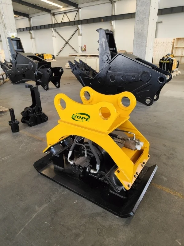Excavator Compactor Versatile Attachment for Sand, Gravel, and Soil Compaction view 5